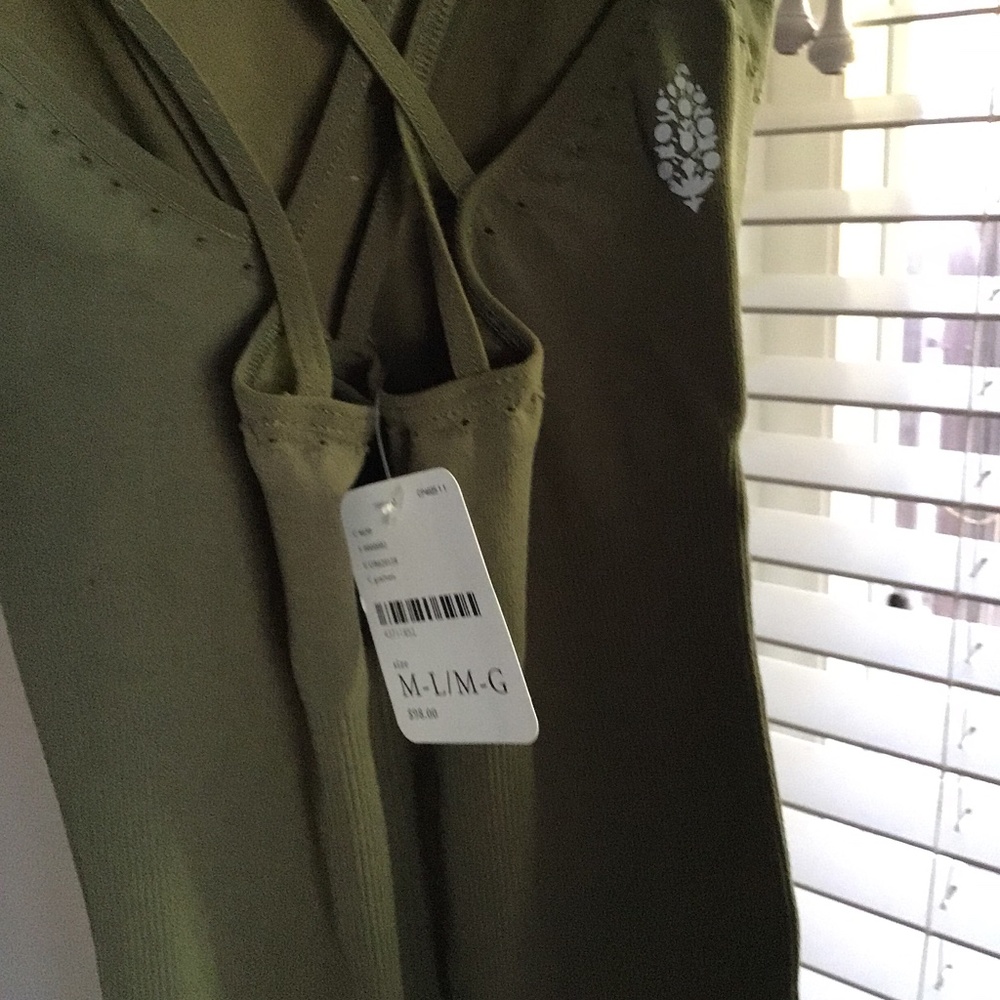 Free People, M-L, Green/Vert,